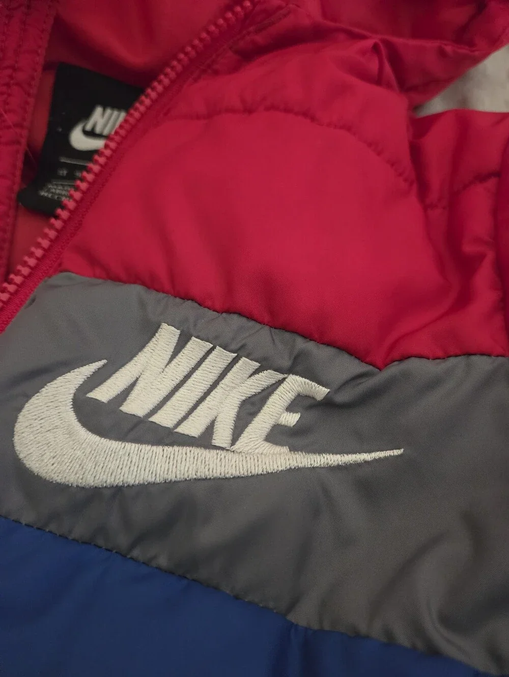 Nike Toddler Boys Colorblock Just Do It Puffer Jacket 3T